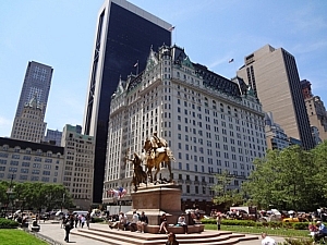 Das Plaza gehört zu den beliebtesten Filmhotels in Manhattan, New York.