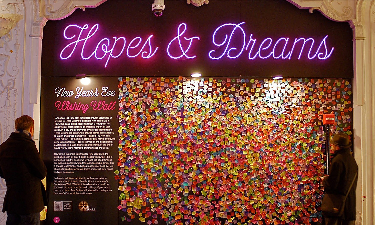 wishing wall NycInfo.de