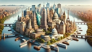 NYC im Vergleich mit anderen Weltstädten